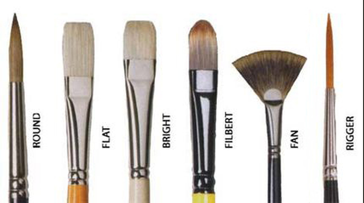 How many paint brushes do I use?